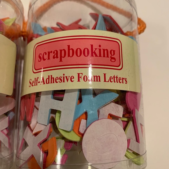 CRAFTING SELF ADHESIVE FOAM LETTERS. - Picture 4 of 9